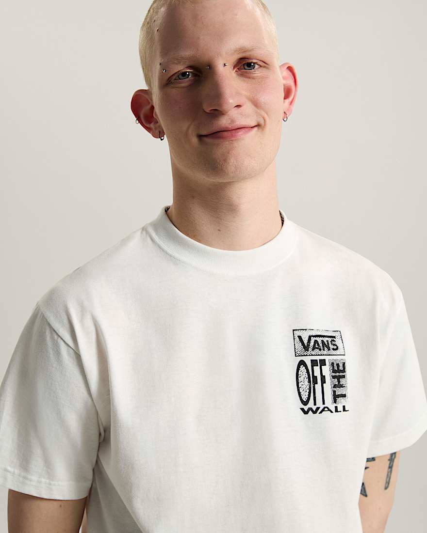 Cut and Paste SS Tee White VANS Wei ALT5