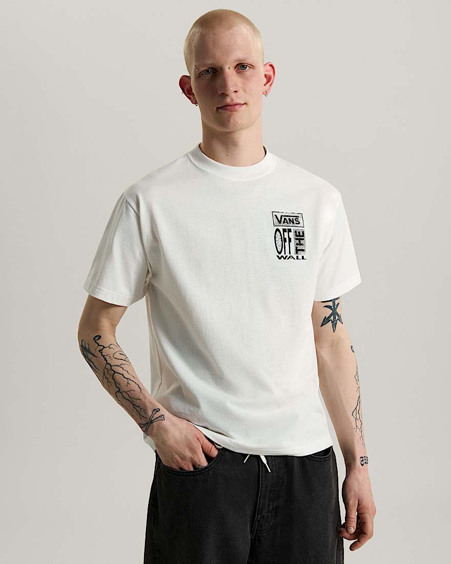 Cut and Paste SS Tee White VANS Wei ALT2