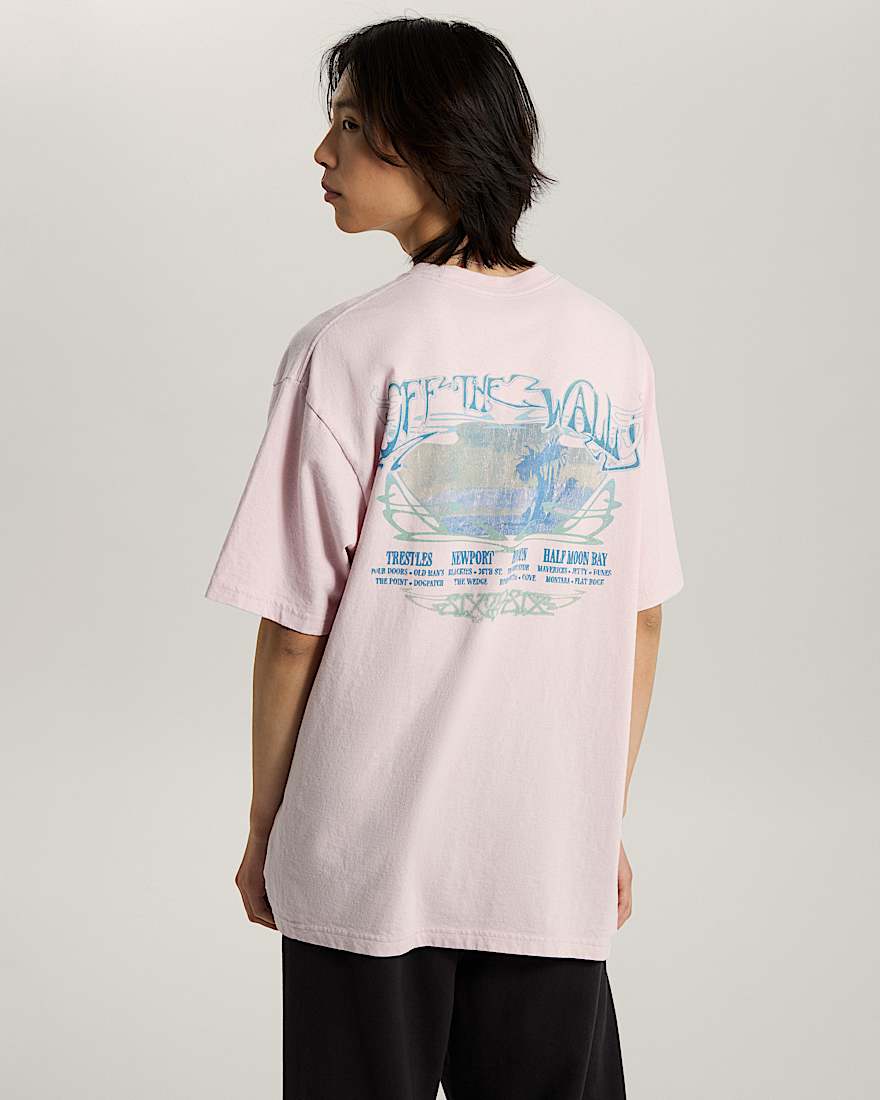 Jetty Sets SS TShirt VANS Rosa ALT3