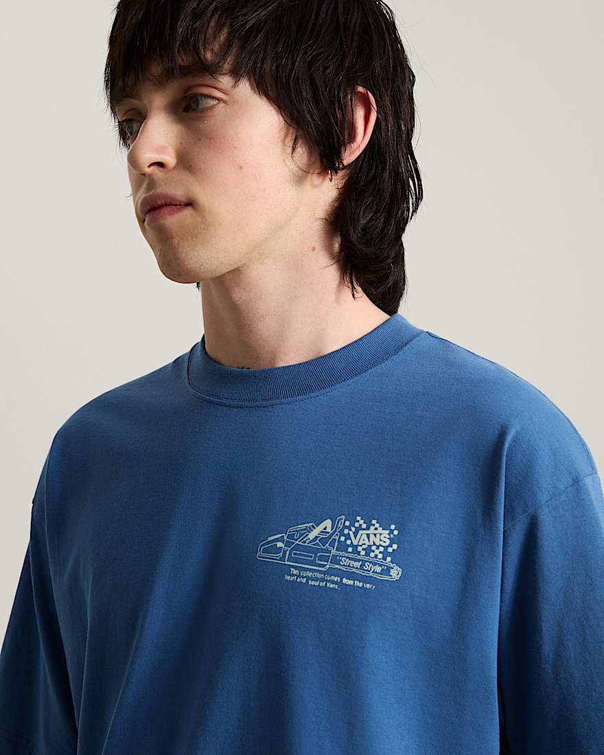 Dirt Trip TShirt VANS Blau ALT5