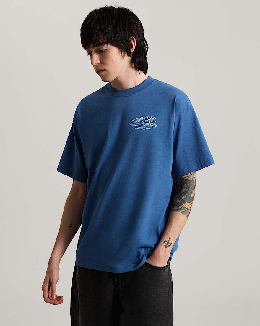Dirt Trip TShirt VANS Blau ALT2