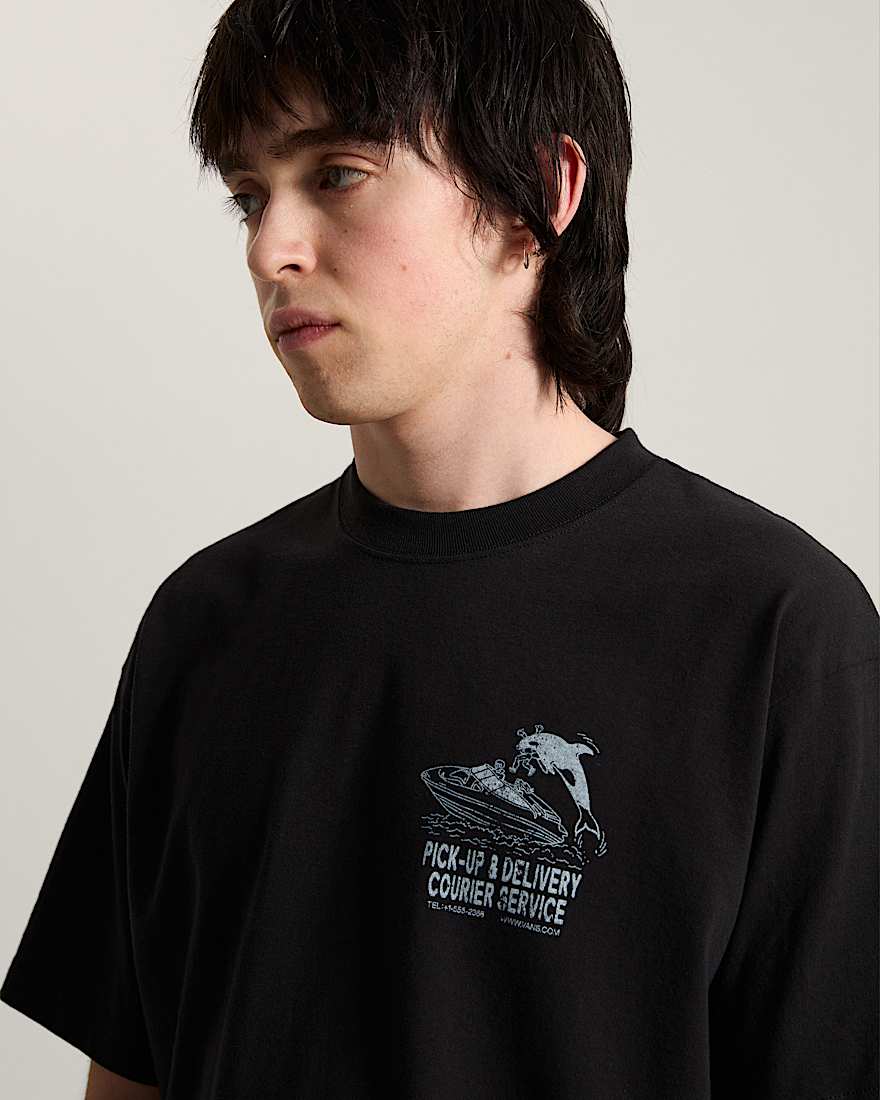 Paulys Delivery TShirt VANS Schwarz ALT5
