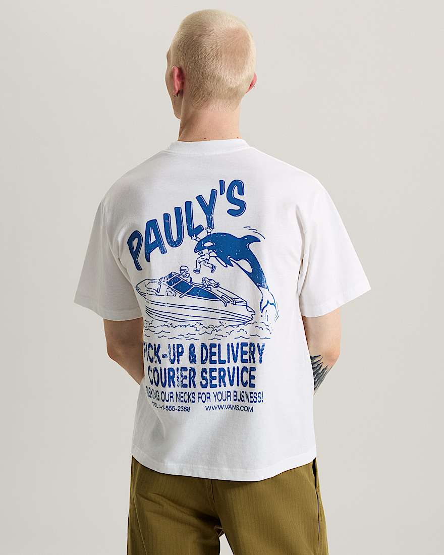 Paulys Delivery TShirt VANS Wei ALT3
