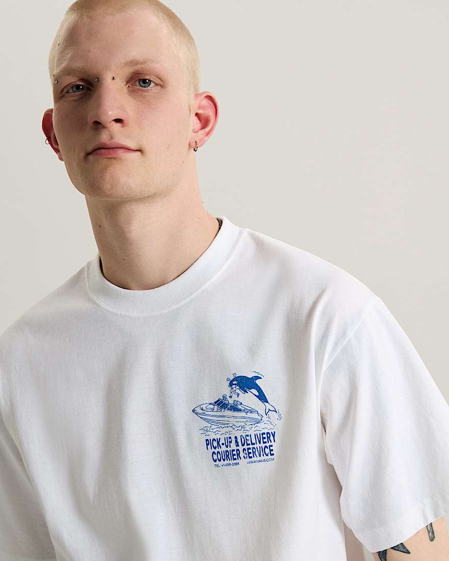 Paulys Delivery TShirt VANS Wei ALT5
