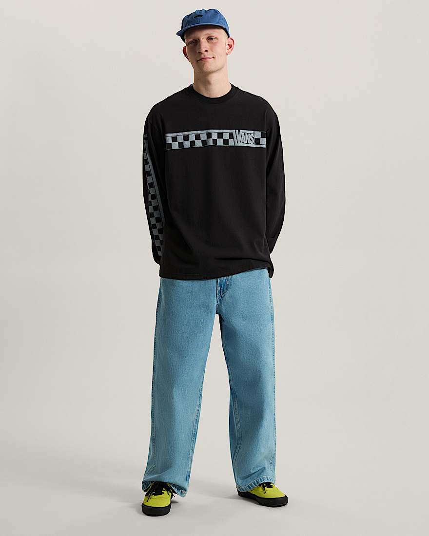 Vans Racing Long Sleeve Sweatshirt VANS Schwarz ALT5