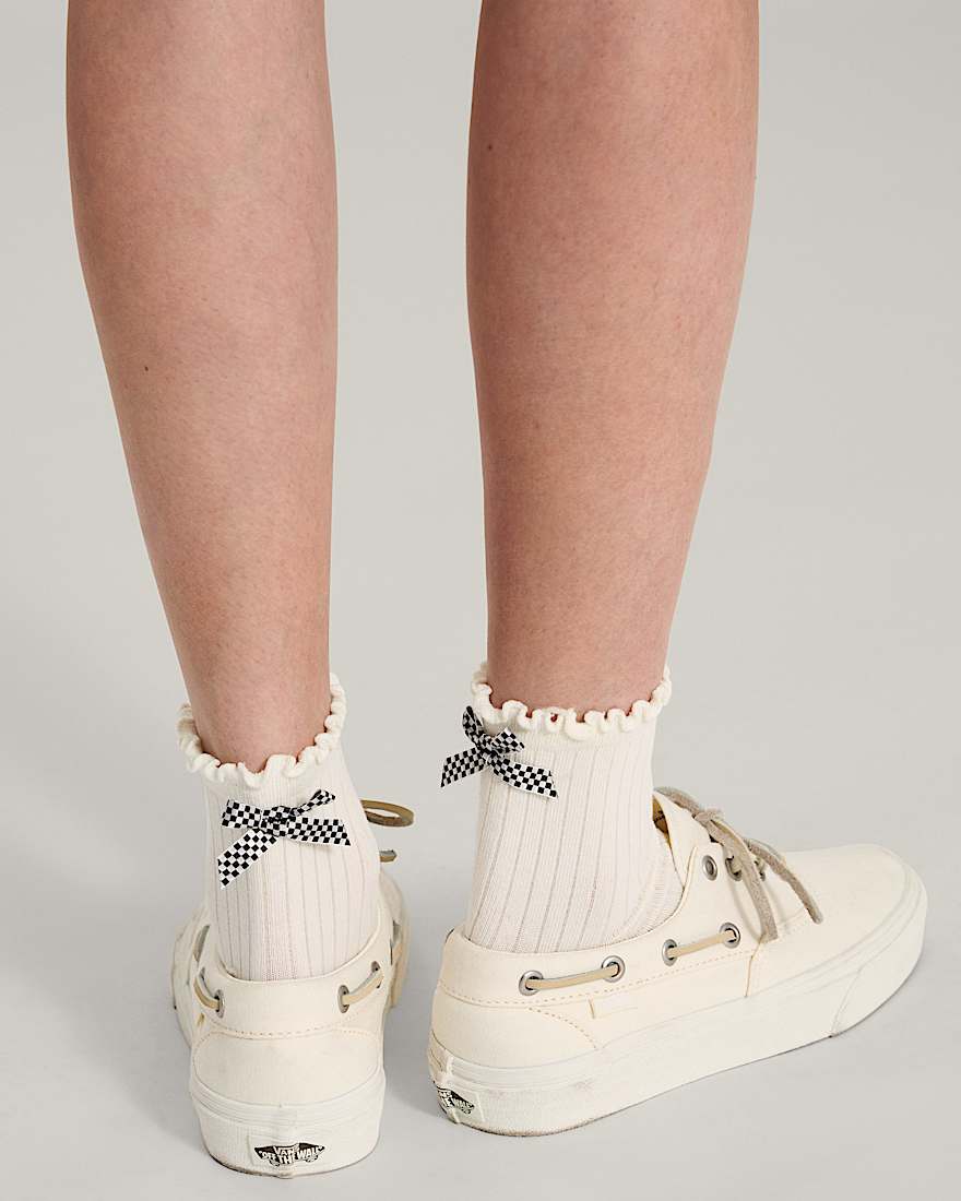 Bow Back CrewSocken 1 Paar VANS Wei ALT3
