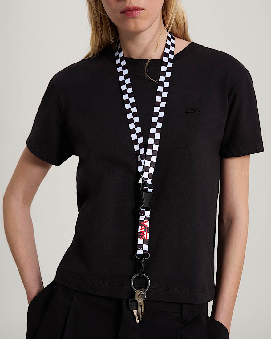 Vans Lanyard BlackWhite VANS Schwarz ALT3