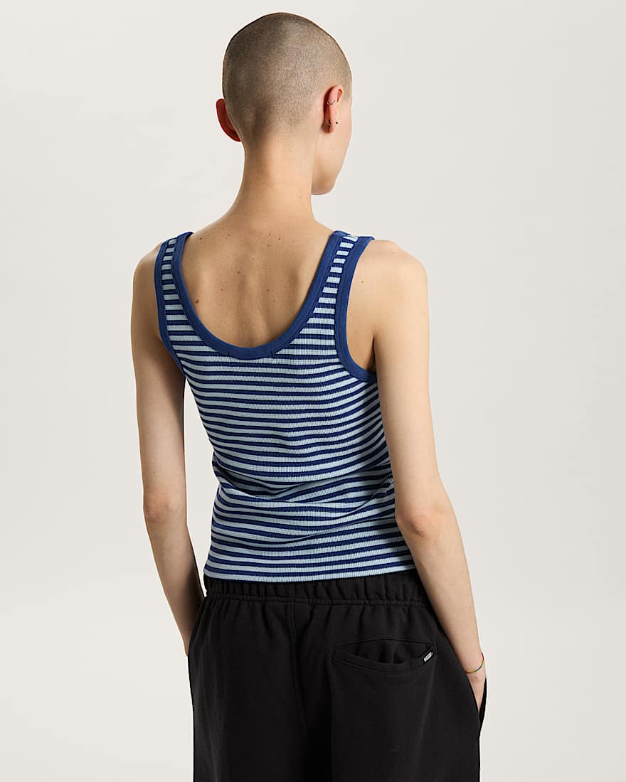 Lilly Stripe Tanktop VANS Blau ALT3