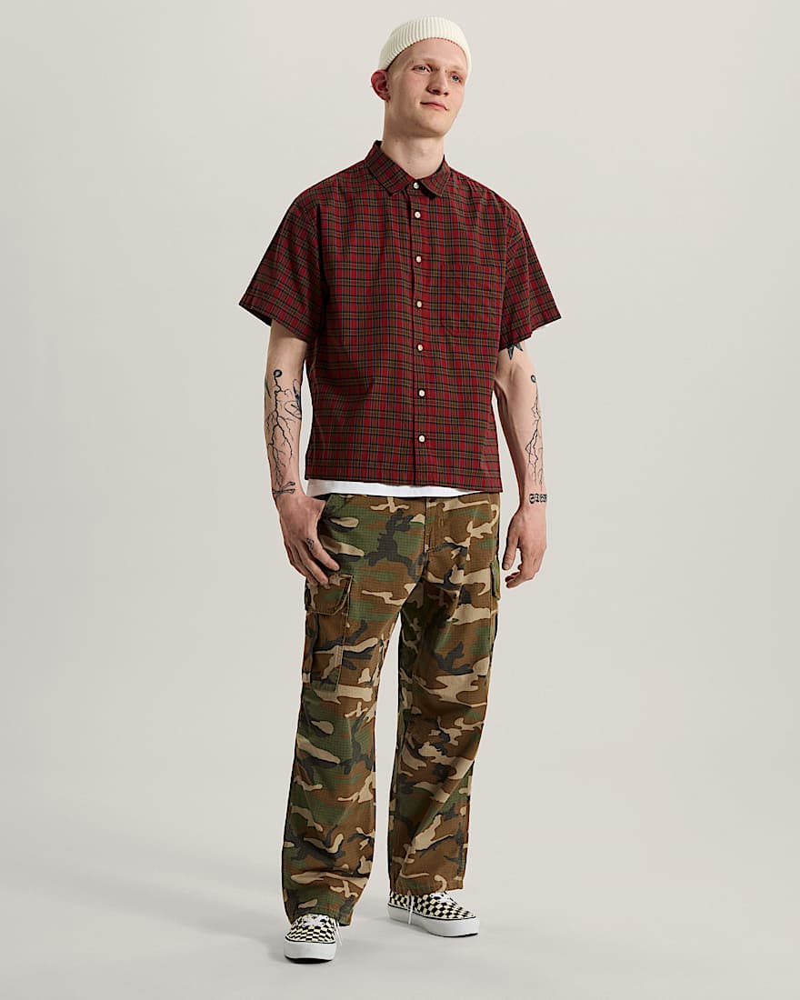 Larkspur Timber Karohemd VANS Rot ALT4