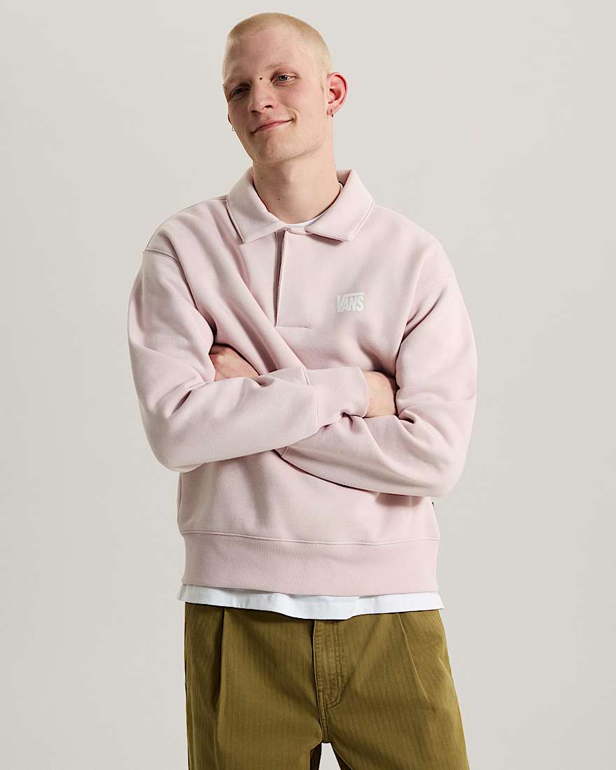 Polo FleecePullover VANS Violett ALT2