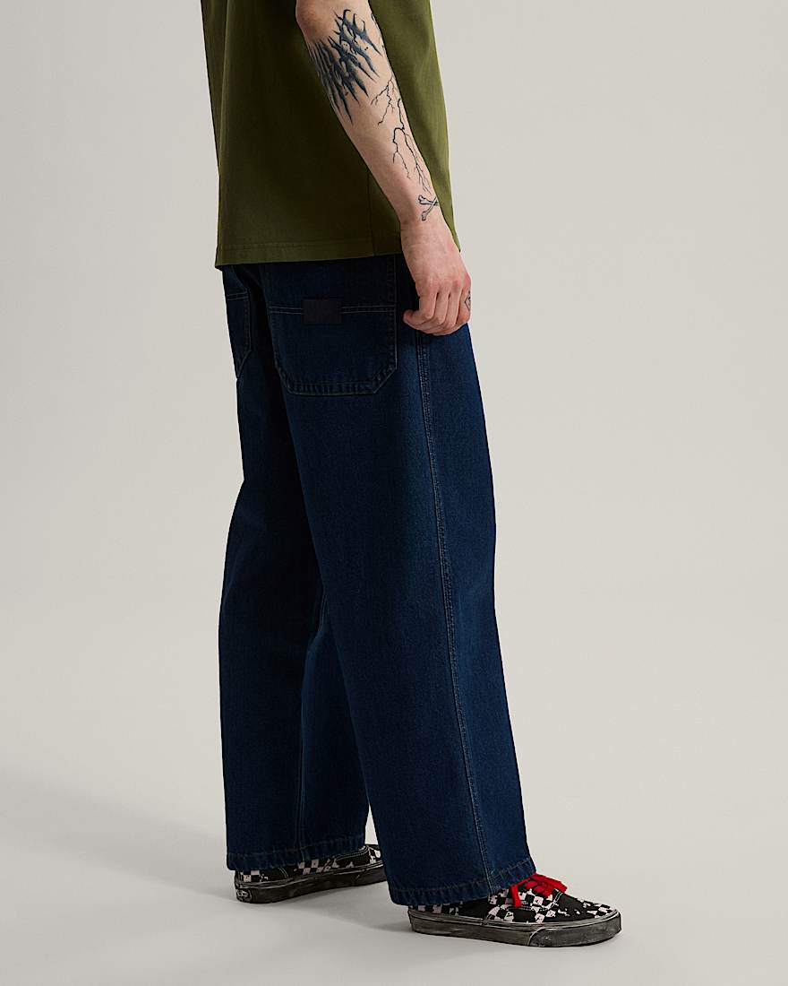 Drill Chore Baggy Carpenter Pant Dark Rinse VANS Blau ALT4