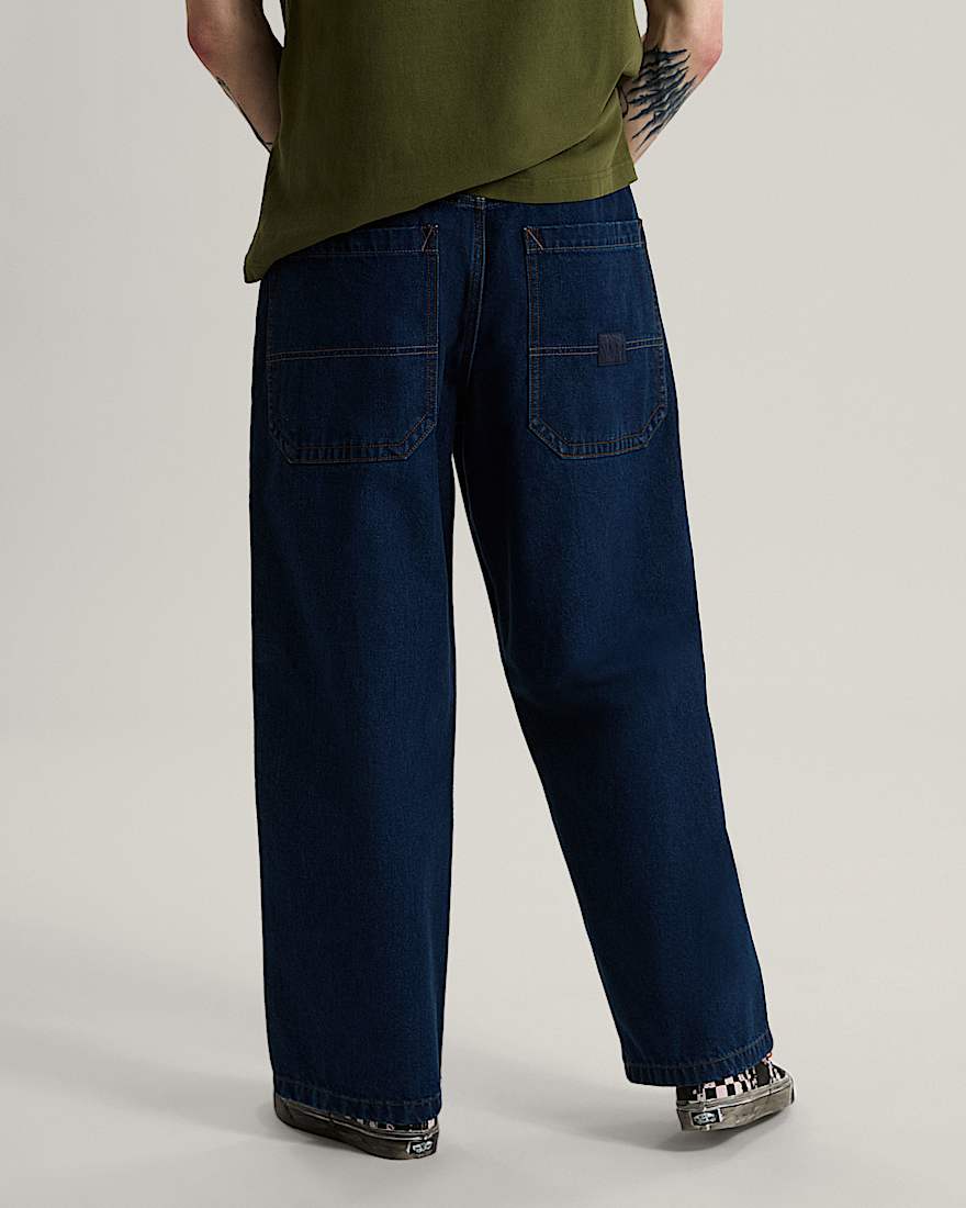Drill Chore Baggy Carpenter Pant Dark Rinse VANS Blau ALT3