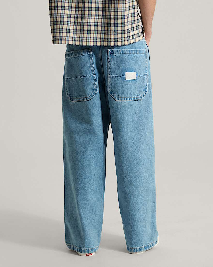 Drill Chore Baggy Carpenter Pant LIGHT STONEWASH VANS Blau ALT3