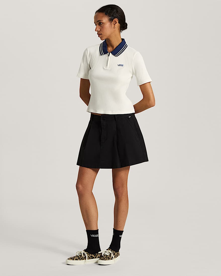 Priscilla Poloshirt VANS Wei ALT4