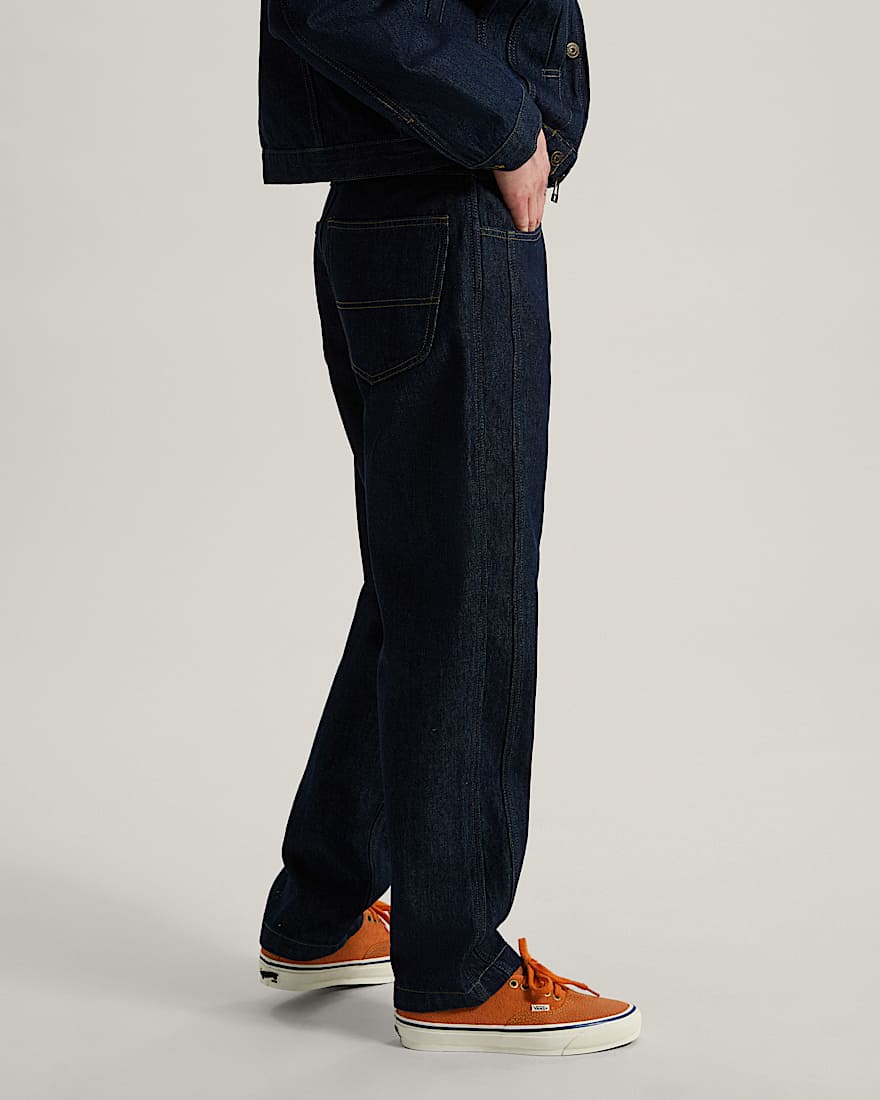 OTW Trench DenimHose VANS Blau ALT4