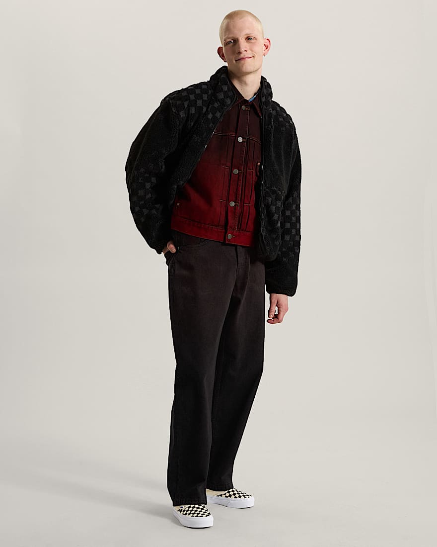 Nights High Pile Jacket Black VANS Schwarz ALT5