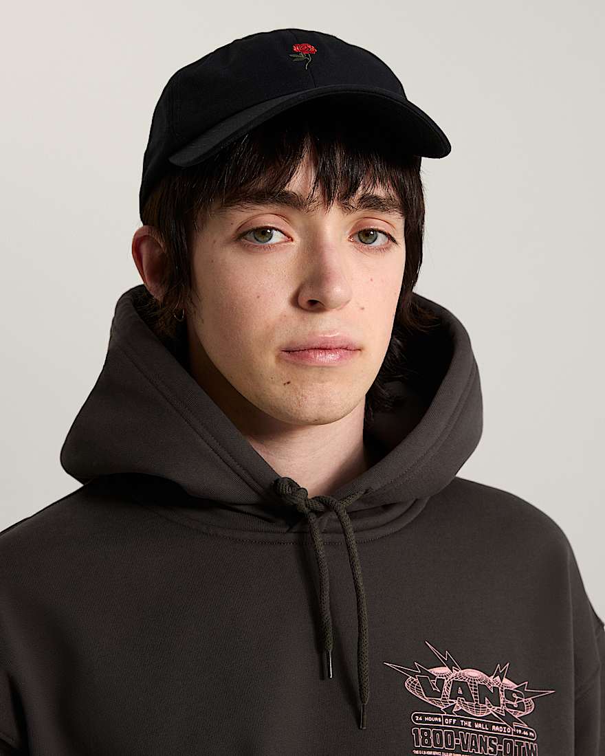 Call It A Day Curved Bill Jockey Cap VANS Schwarz ALT3