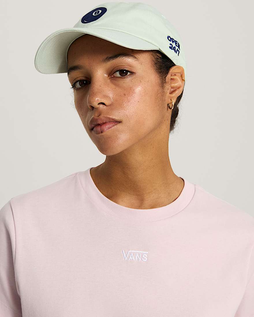 Call It A Day Curved Bill Jockey Cap VANS Grn ALT3