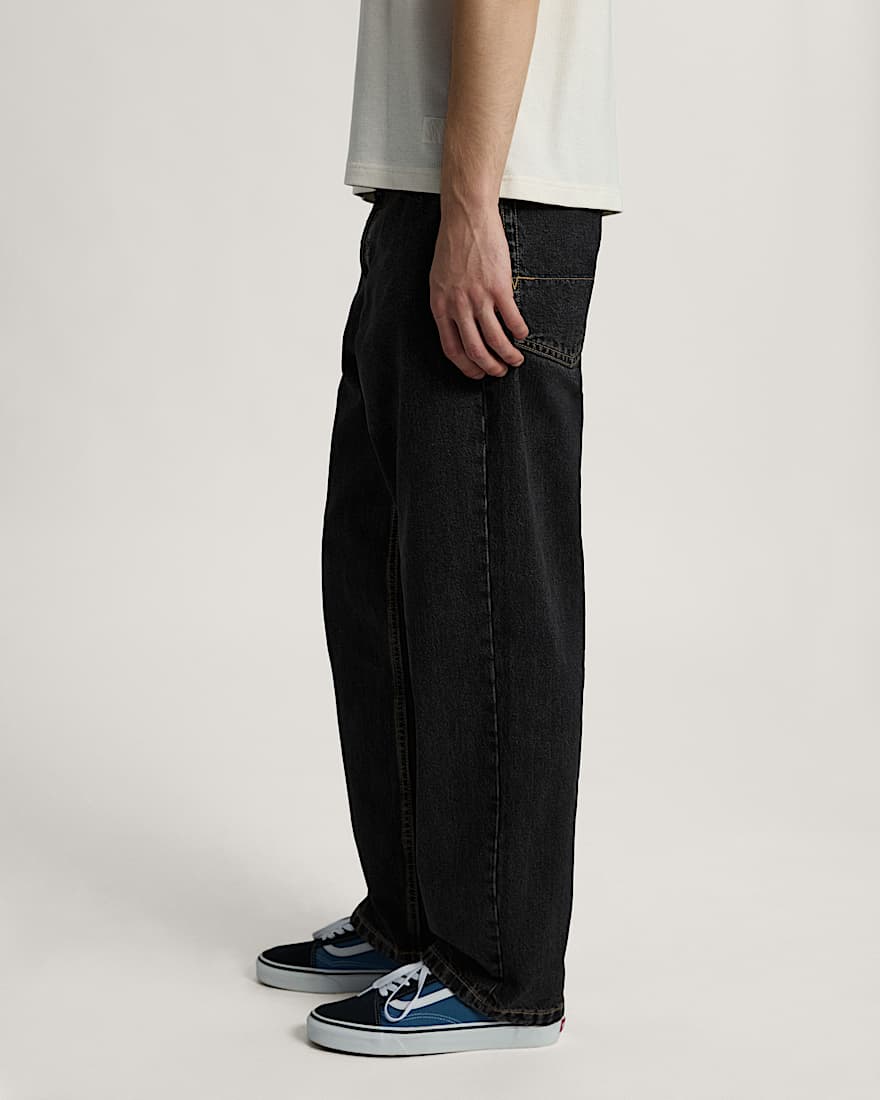 Check5 Straight Denim Pant Washed Black VANS Schwarz ALT4
