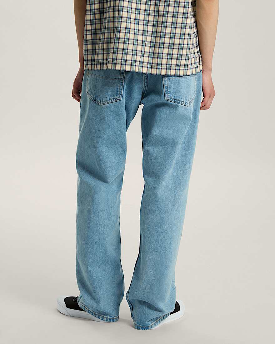 Check5 Straight Denim Pant LIGHT STONEWASH VANS Blau ALT3