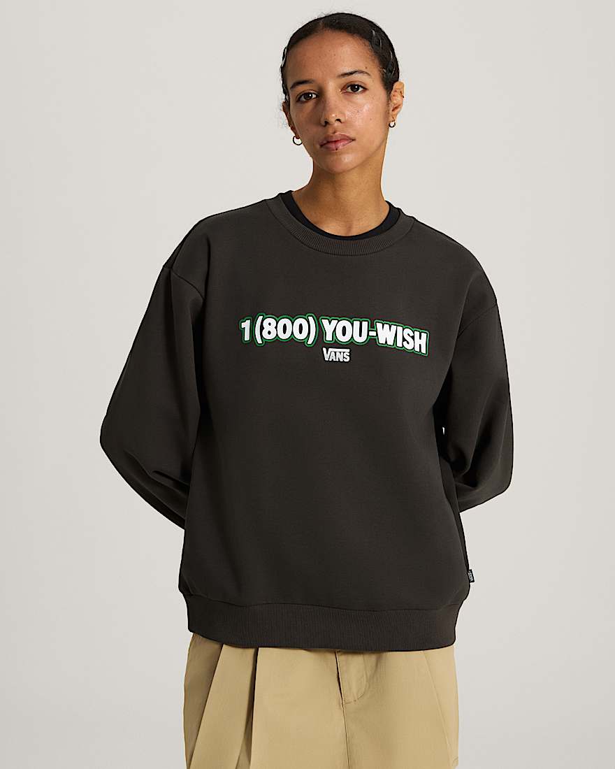 You Wish Crew Faded Black VANS Schwarz ALT2