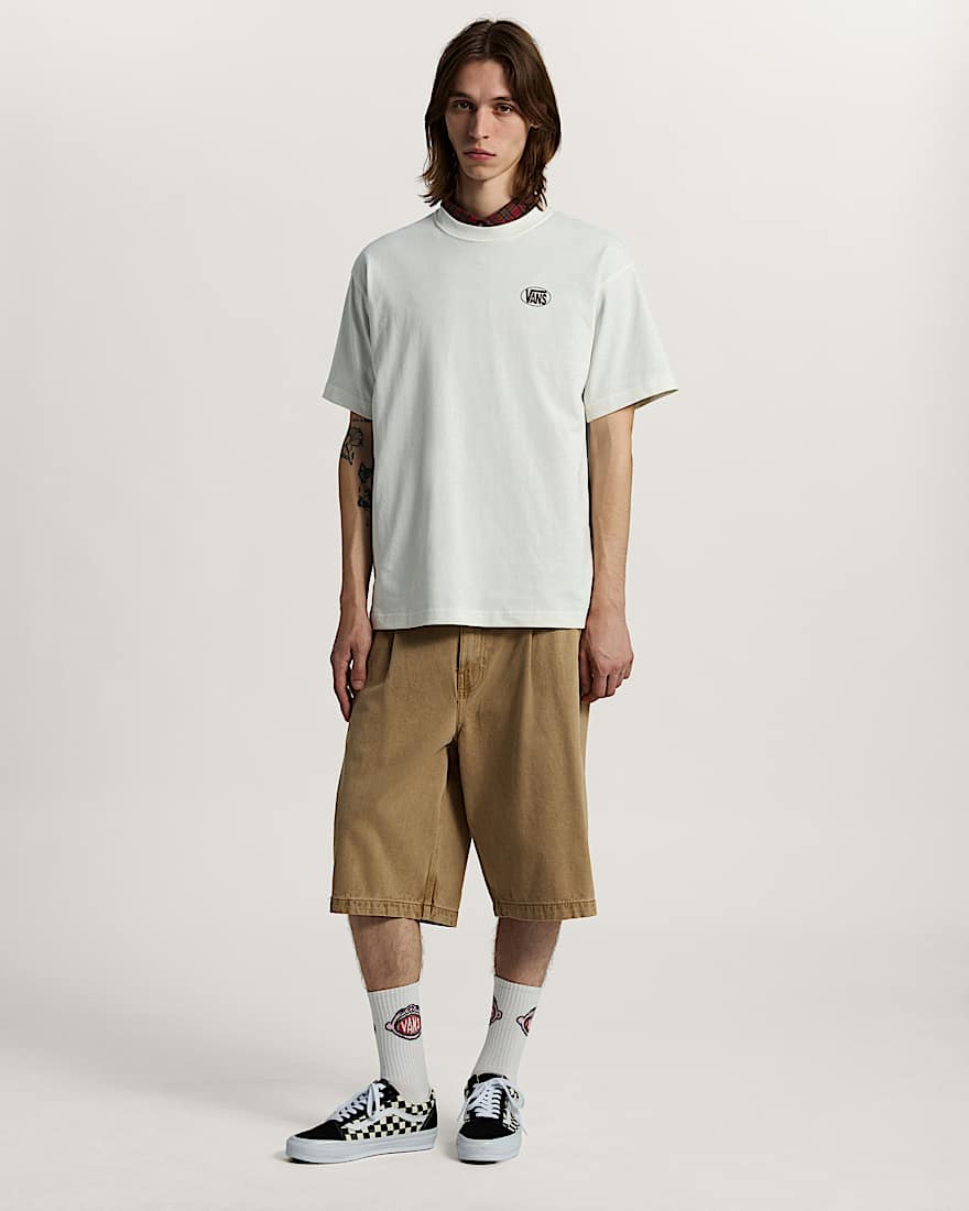 Oval Logo Loose SS Tee marshmallow VANS Wei ALT4