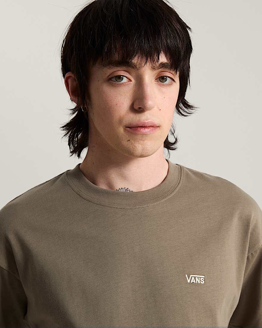 Left Chest Logo II TShirt VANS Grau ALT4