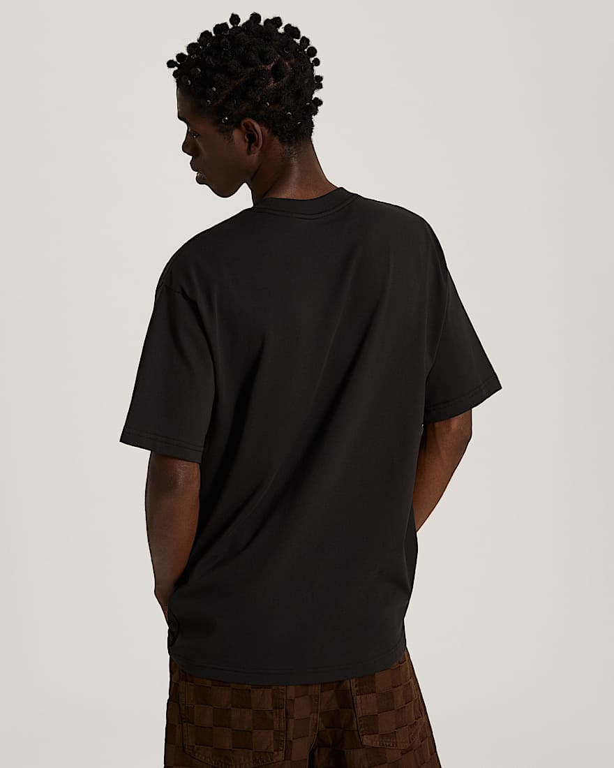 Left Chest Logo II TShirt VANS Schwarz ALT3