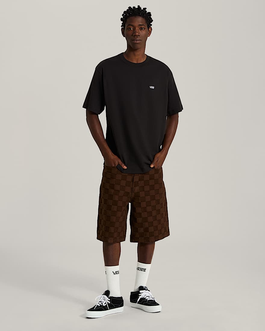 Left Chest Logo II TShirt VANS Schwarz ALT4