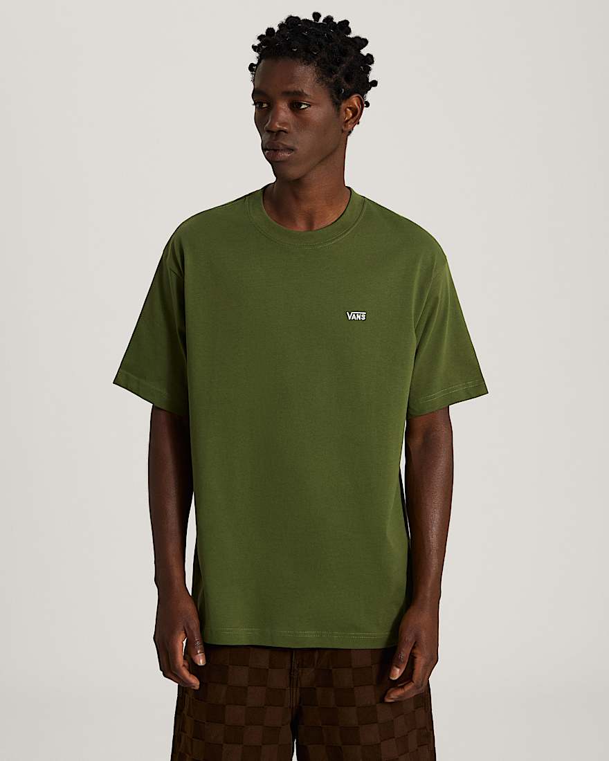 Left Chest Logo II TShirt VANS Grn ALT2