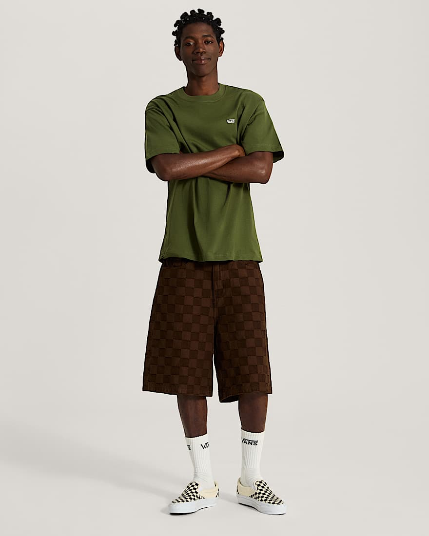 Left Chest Logo II TShirt VANS Grn ALT4