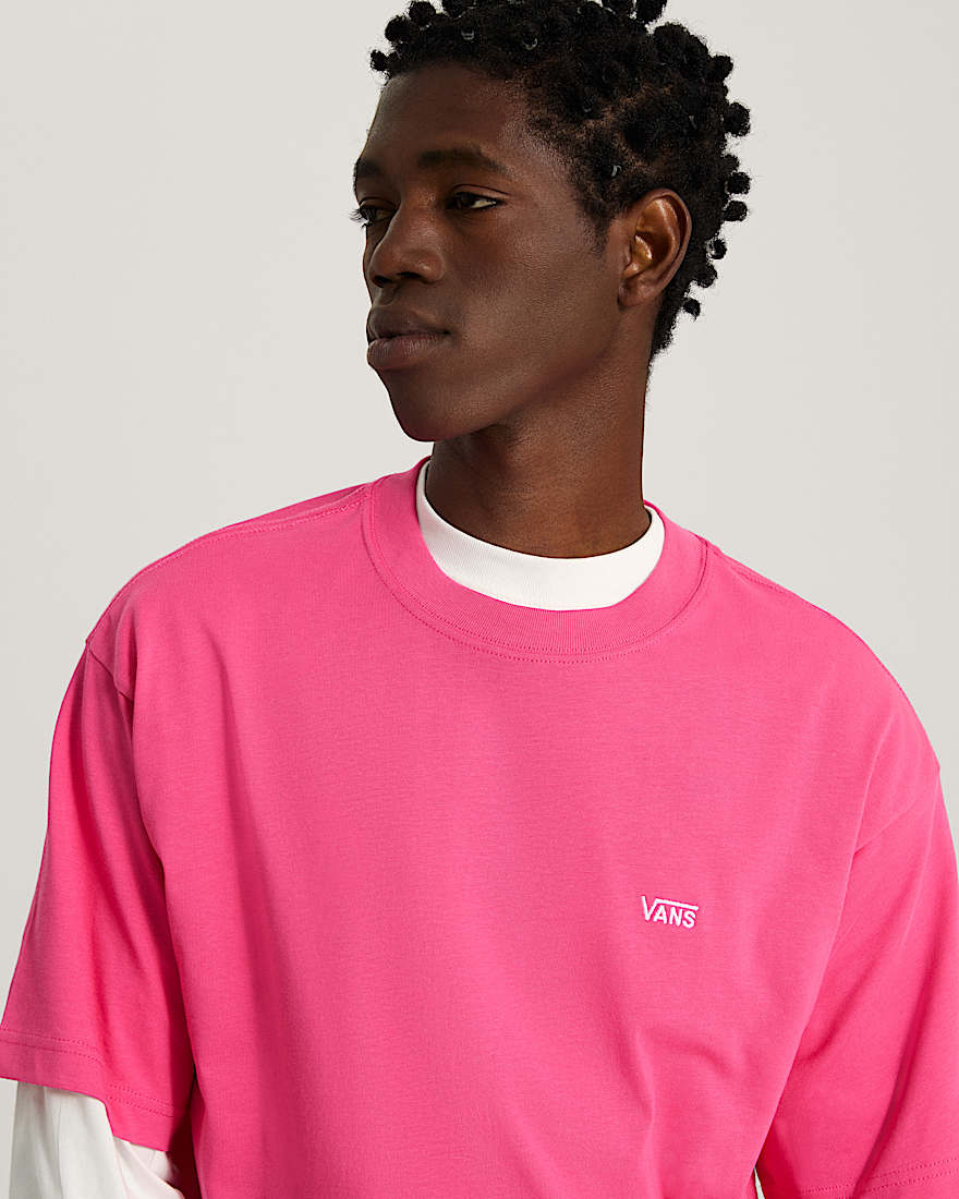 Left Chest Logo II TShirt VANS Rosa ALT5
