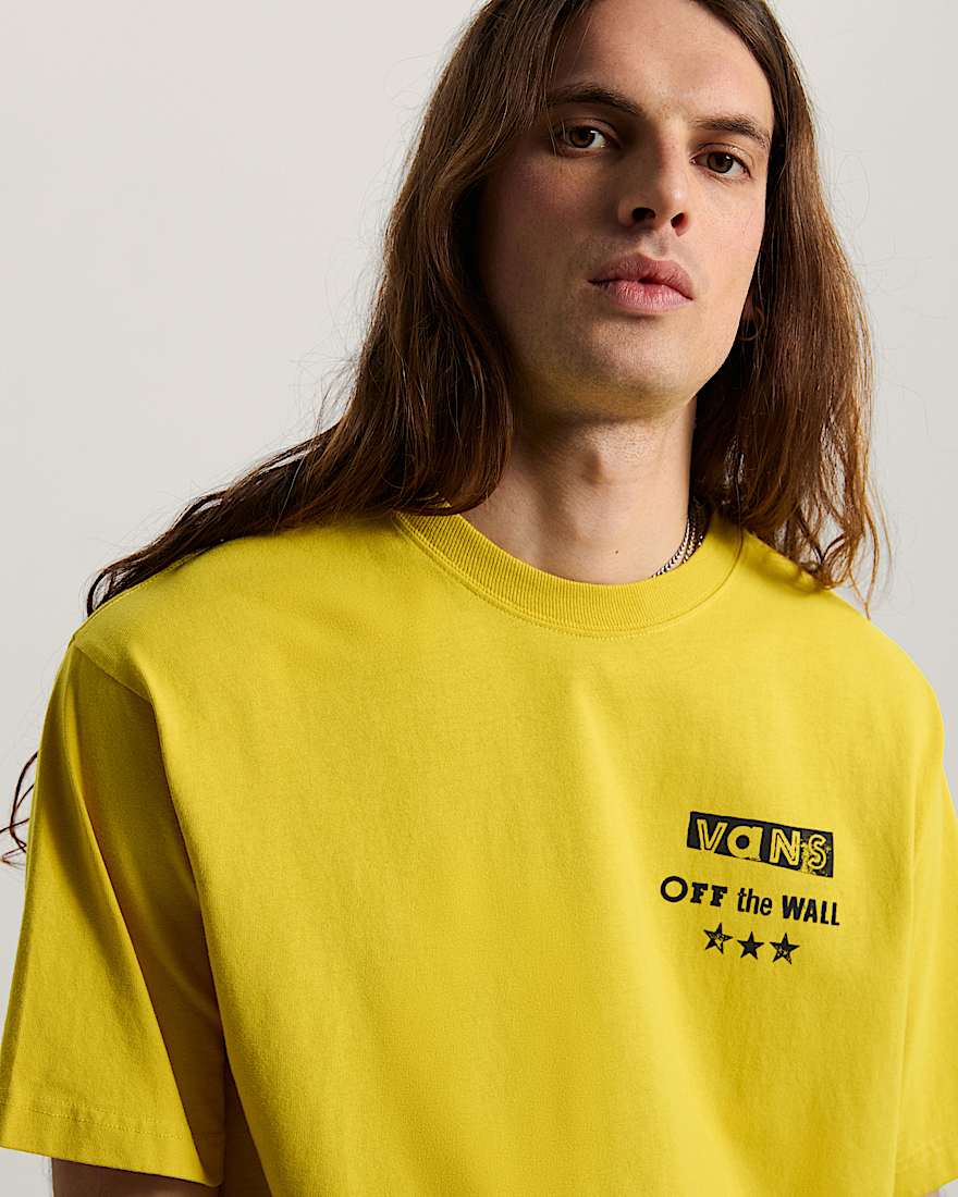 Distorted Reality SS Tee Dusty Gold VANS Gelb ALT5