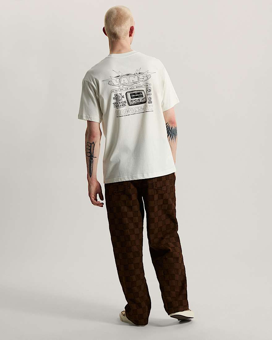 Vans Hotline Radio SS Tee marshmallow VANS Wei ALT4