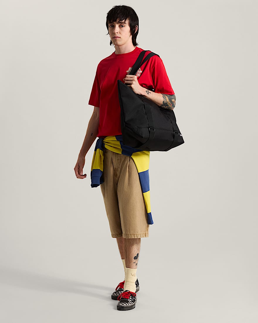 Vans World Intl SS Tee RACING RED VANS Rot ALT4