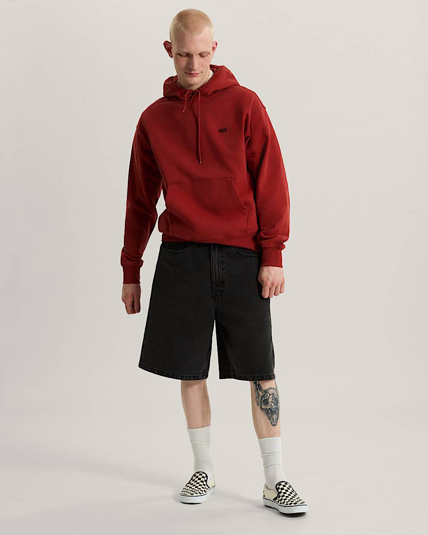 Left Chest II Logo Hoodie VANS Rot ALT5