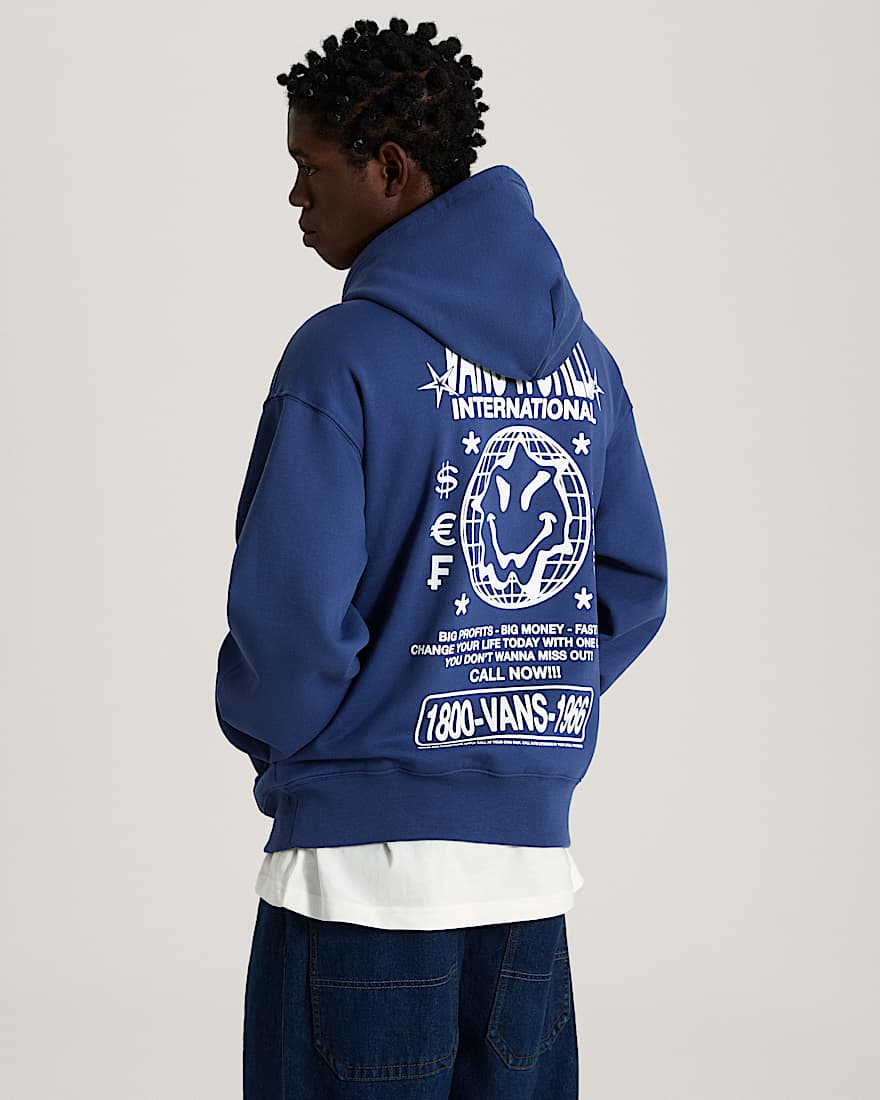 Vans World Intl Pullover True Navy VANS Blau ALT3