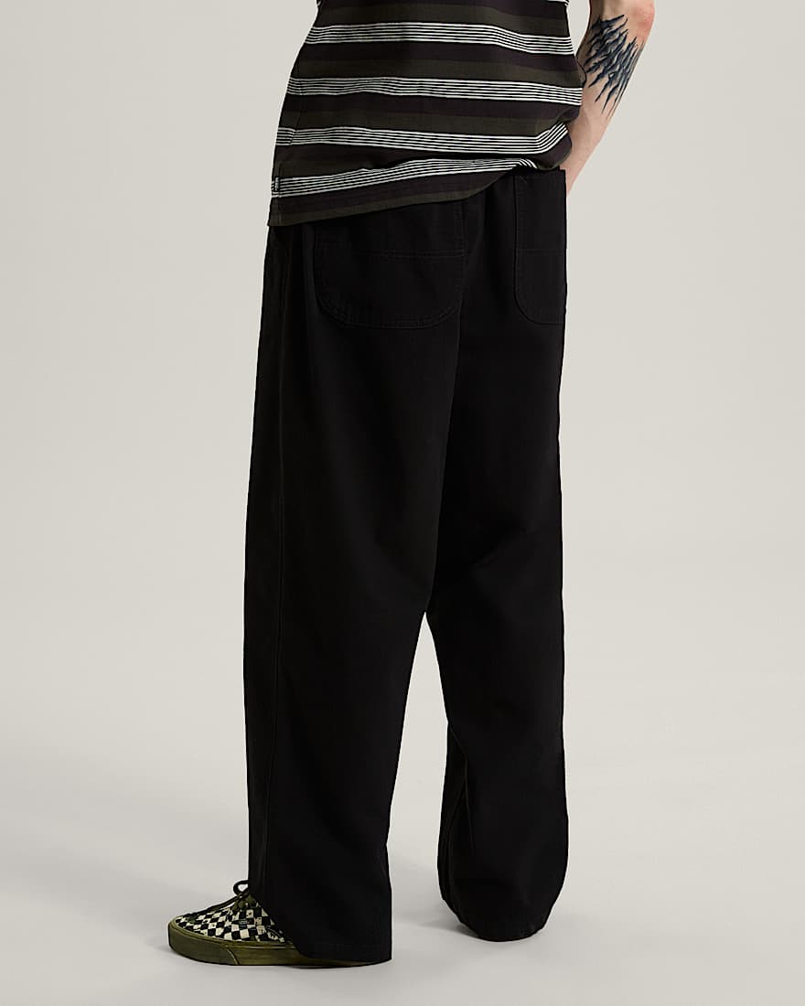 Addison Barrel Pant Black VANS Schwarz ALT3