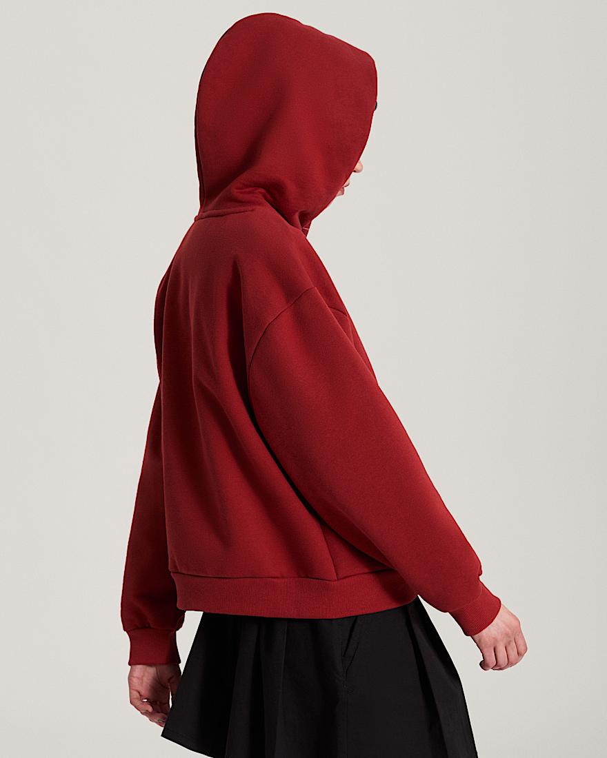 Retro Sport Pullover Poppy Ember VANS Rot ALT4