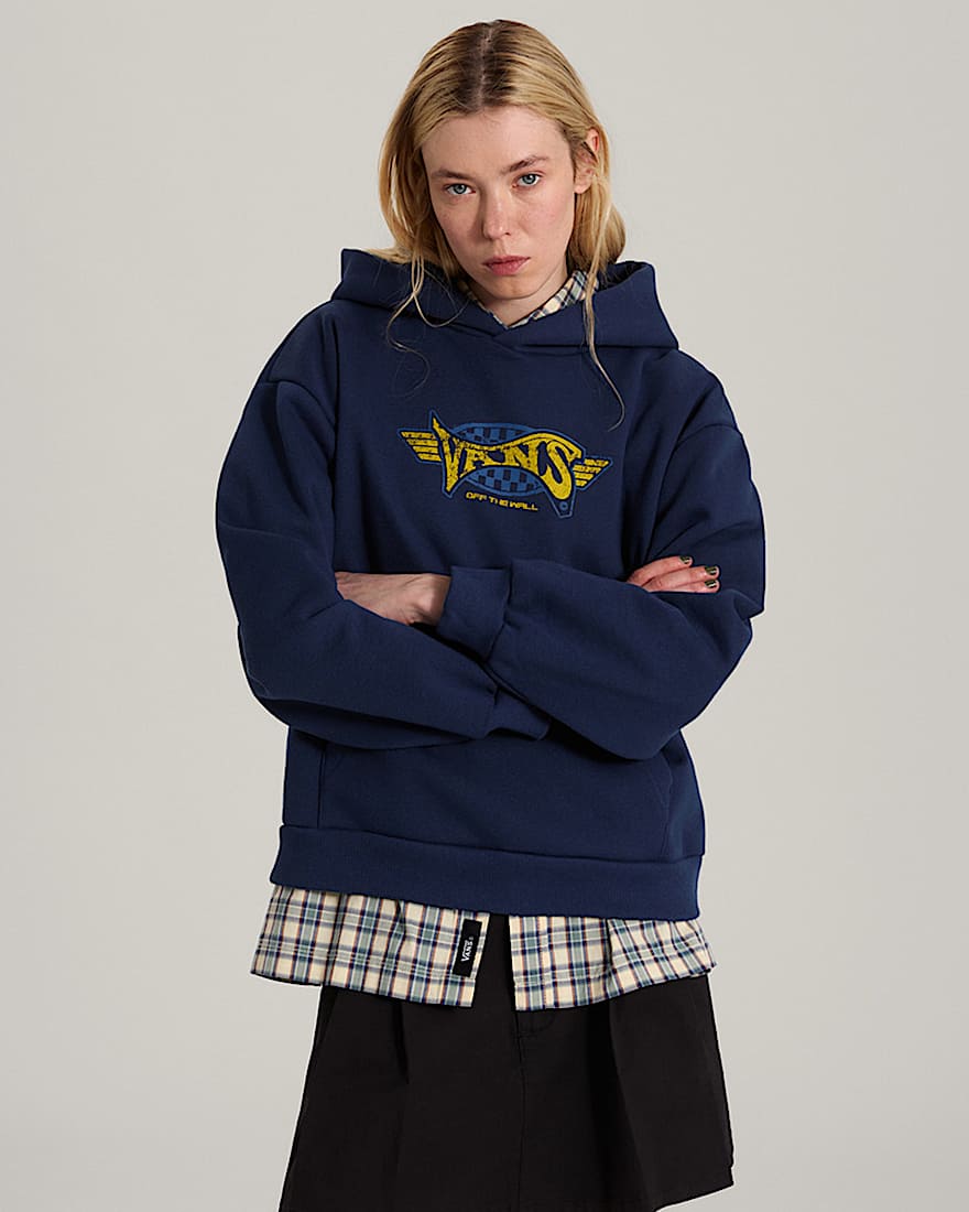 Retro Sport Pullover dress blues VANS Blau ALT2