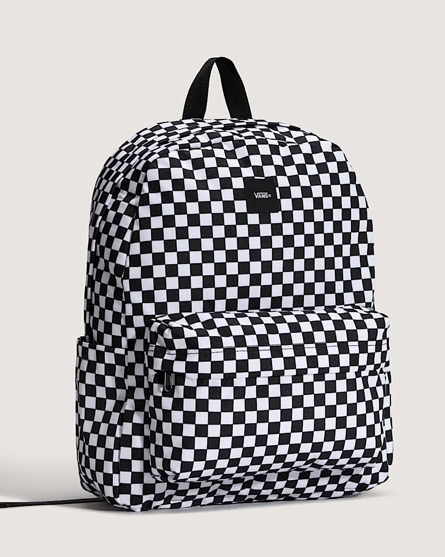 Old Skool Check Rucksack VANS Schwarz ALT2