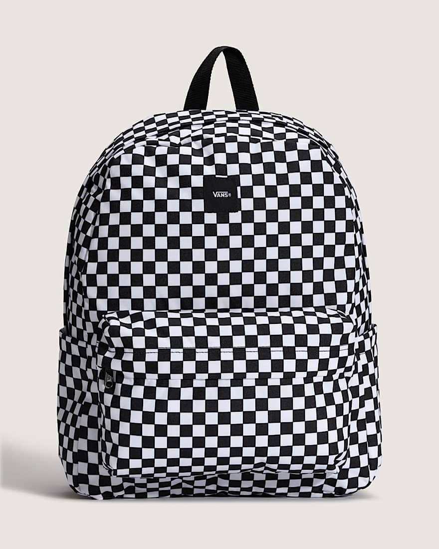 Old Skool Check Rucksack VANS Schwarz ALT9