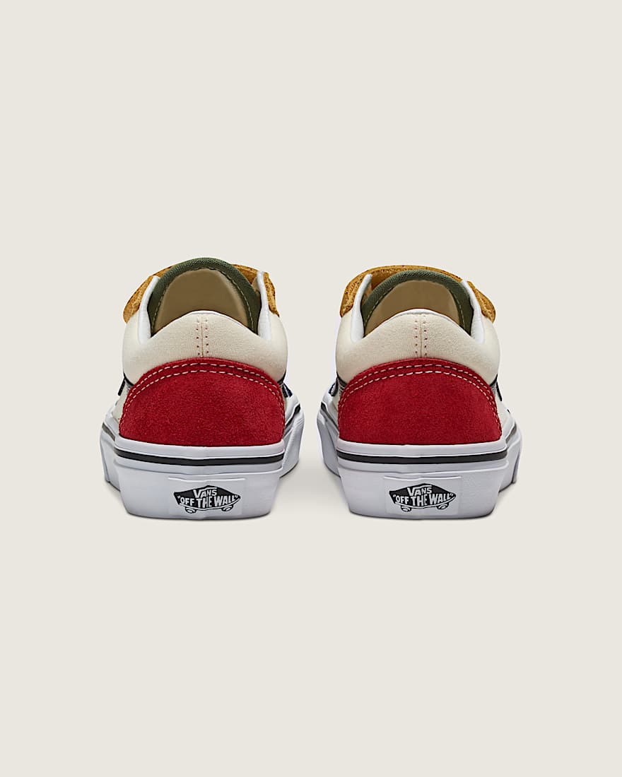 Kinder Old Skool V Schuhe 48 Jahre VANS Rot ALT3