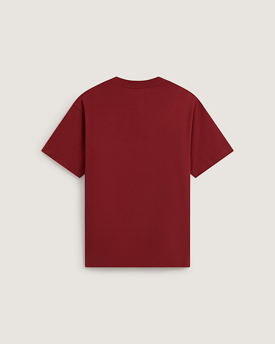 Left Chest Logo II TShirt VANS Rot ALT1