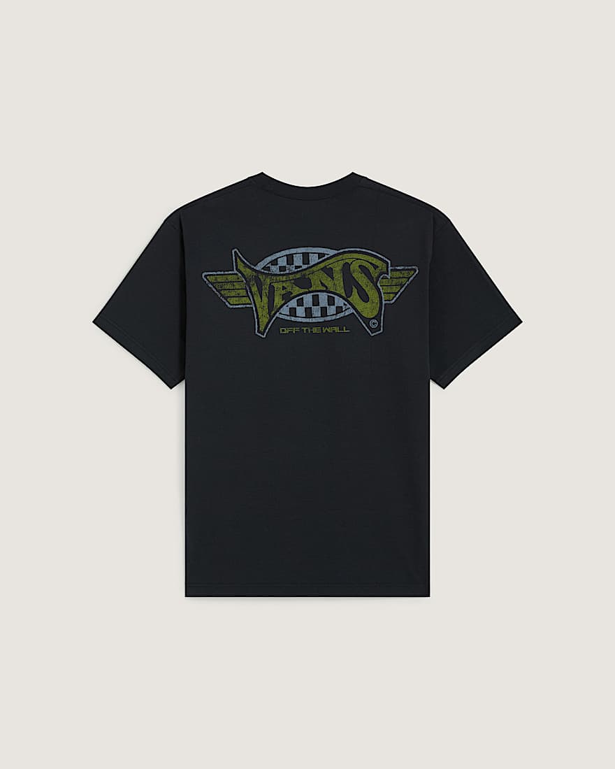 Faded Glory TShirt VANS Schwarz alt1