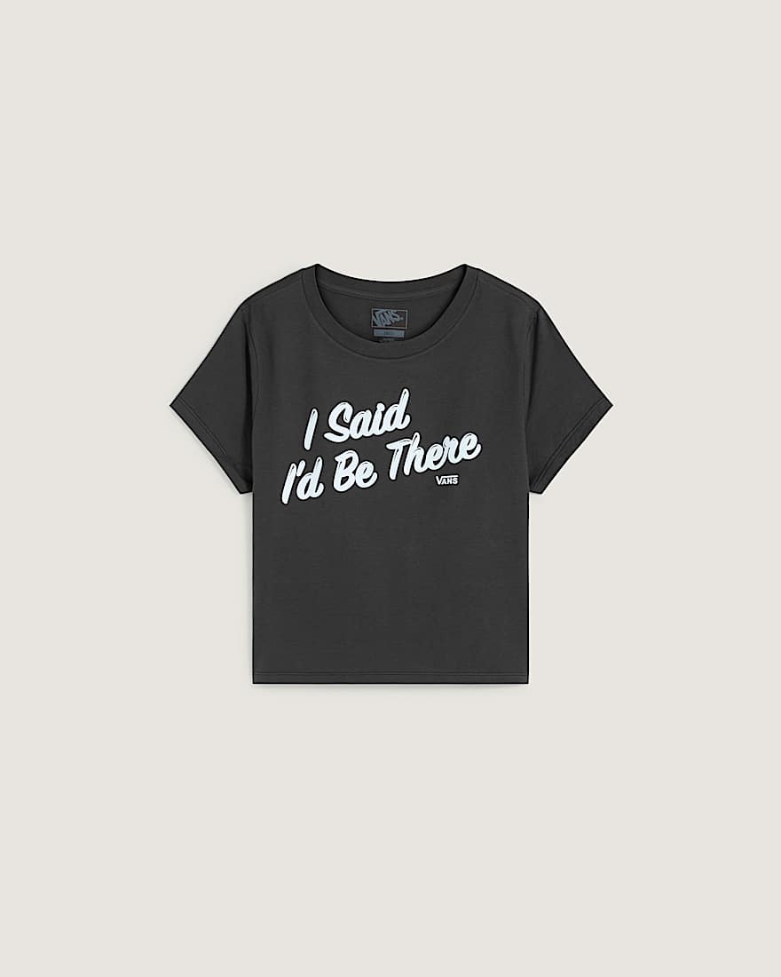 I Said Id Be There SS Tee Faded Black VANS Schwarz HERO