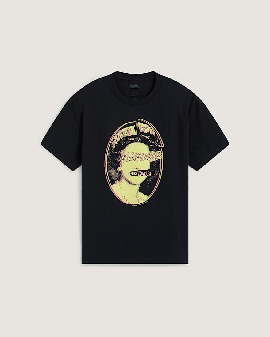 Sex Pistols Pretty Vacant SS Tee Black VANS Schwarz hero
