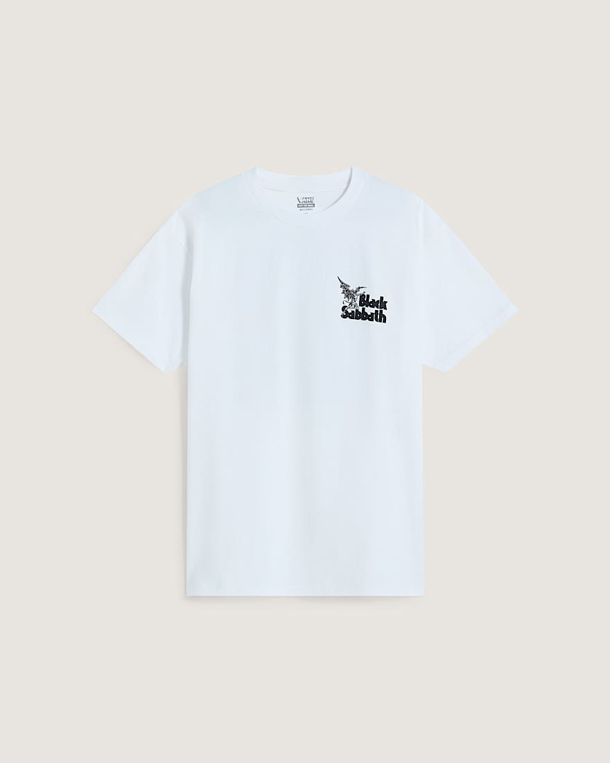 Black Sabbath SS Tee White VANS Wei hero