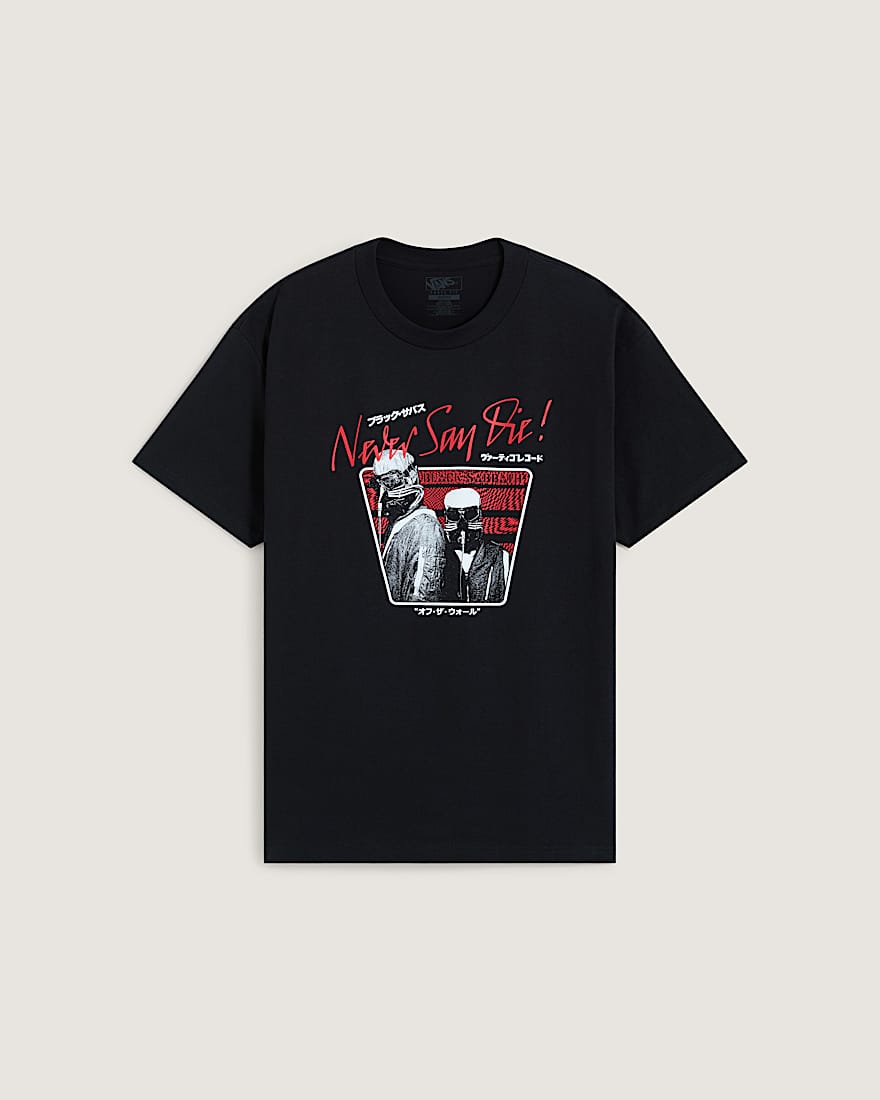 Black Sabbath Never Say Die SS Tee Black VANS Schwarz hero