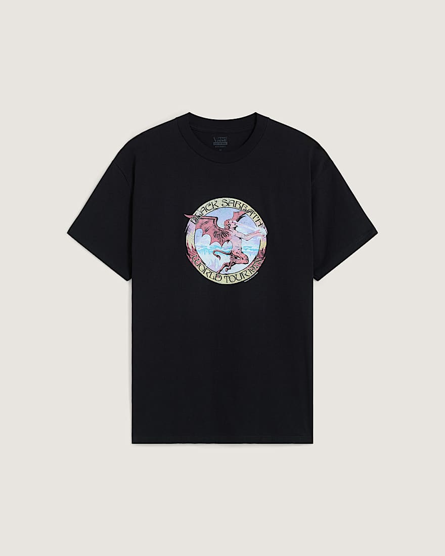 Black Sabbath Obi SS Tee Black VANS Schwarz HERO